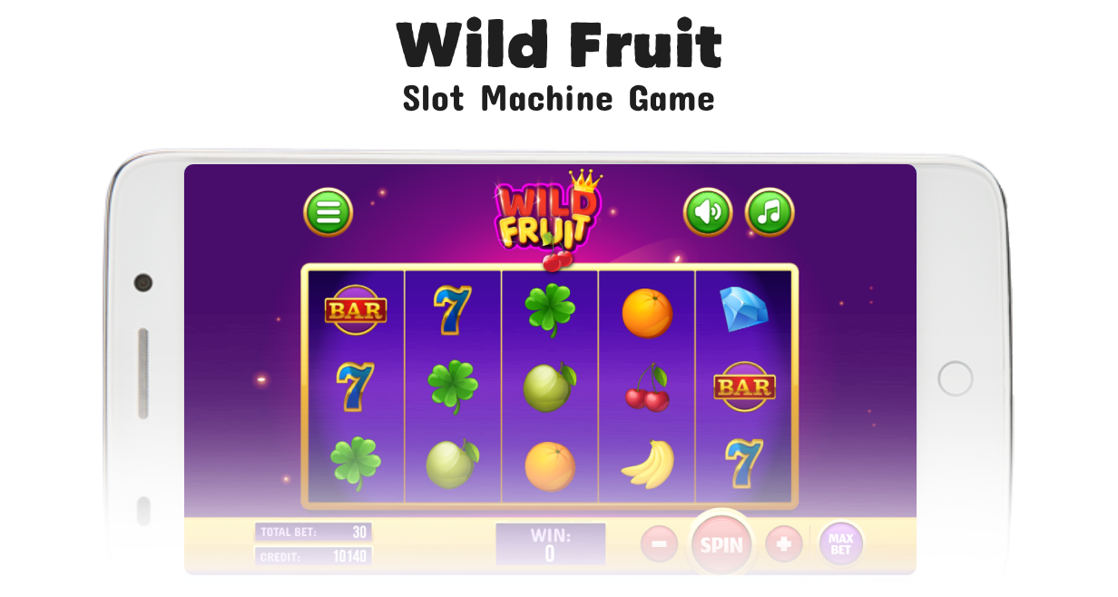 Wild Fruit - Projeto de estúdio de jogo de caça-níqueis para Android com anúncios da AdMob + pronto para publicar - 1