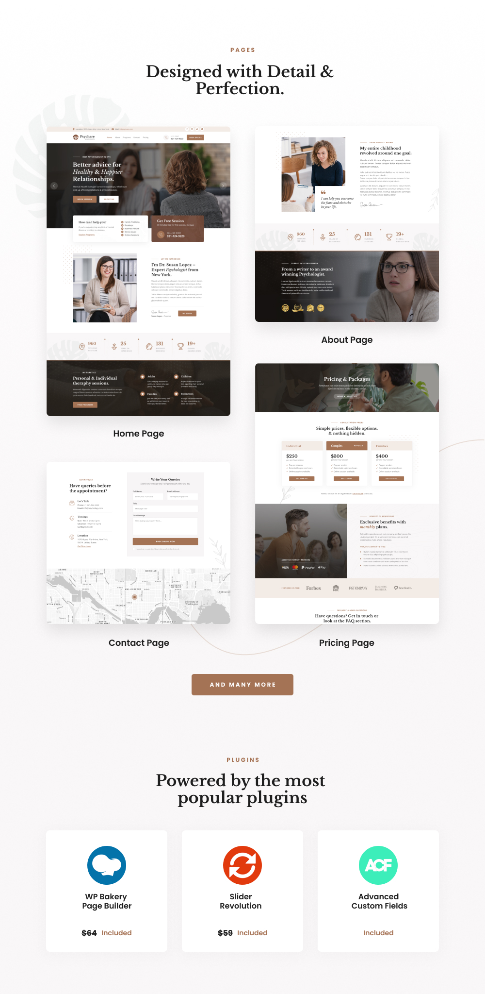 Psychare - WordPress Theme for Psychologists & Life Coaches