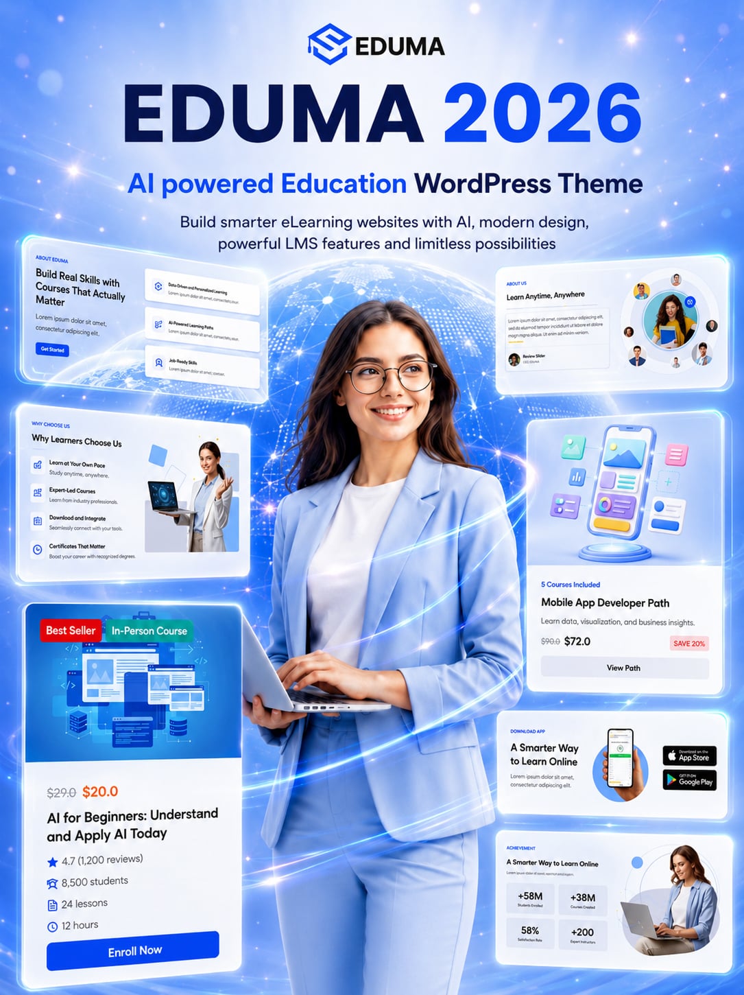 Eduma - Education WordPress Theme - 1