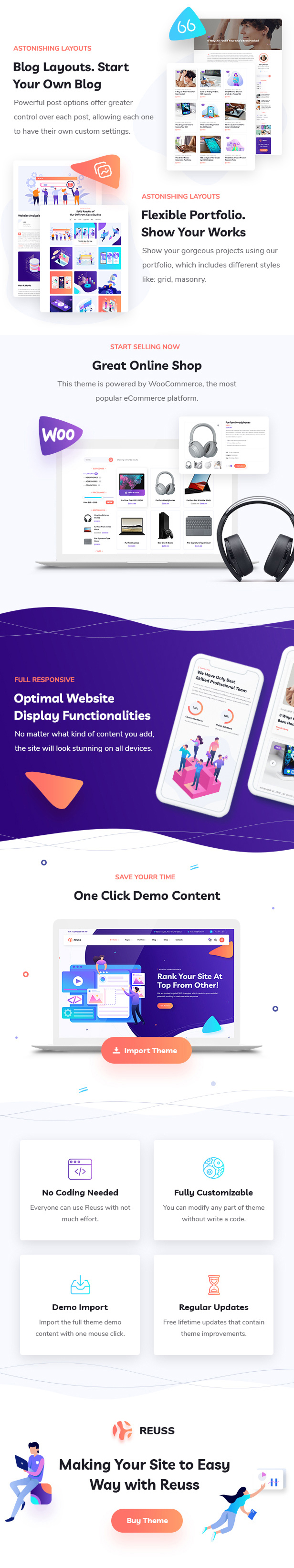 Reuss - SEO Marketing Agency WordPress Theme - 2