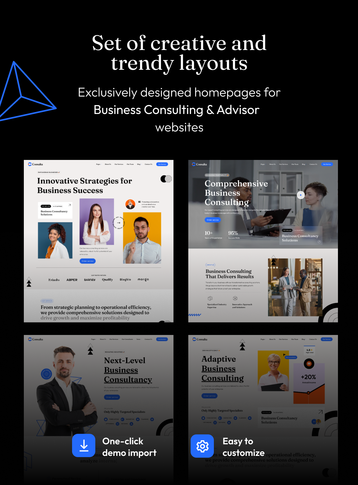 Consalta - Business Consulting WordPress Theme
