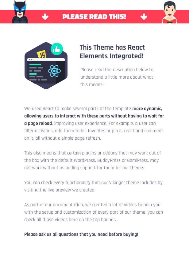 Vikinger - BuddyPress and GamiPress Social Community - WordPress Theme - 18