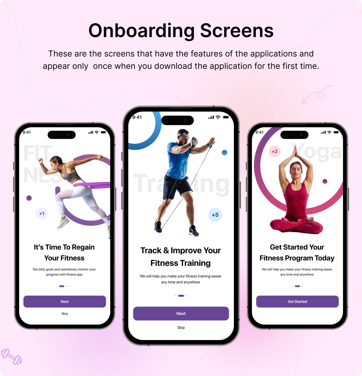 Fitness UI template: Workout Mentor app in  Flutter 3.x (Android, iOS) | Body Transformation App - 5