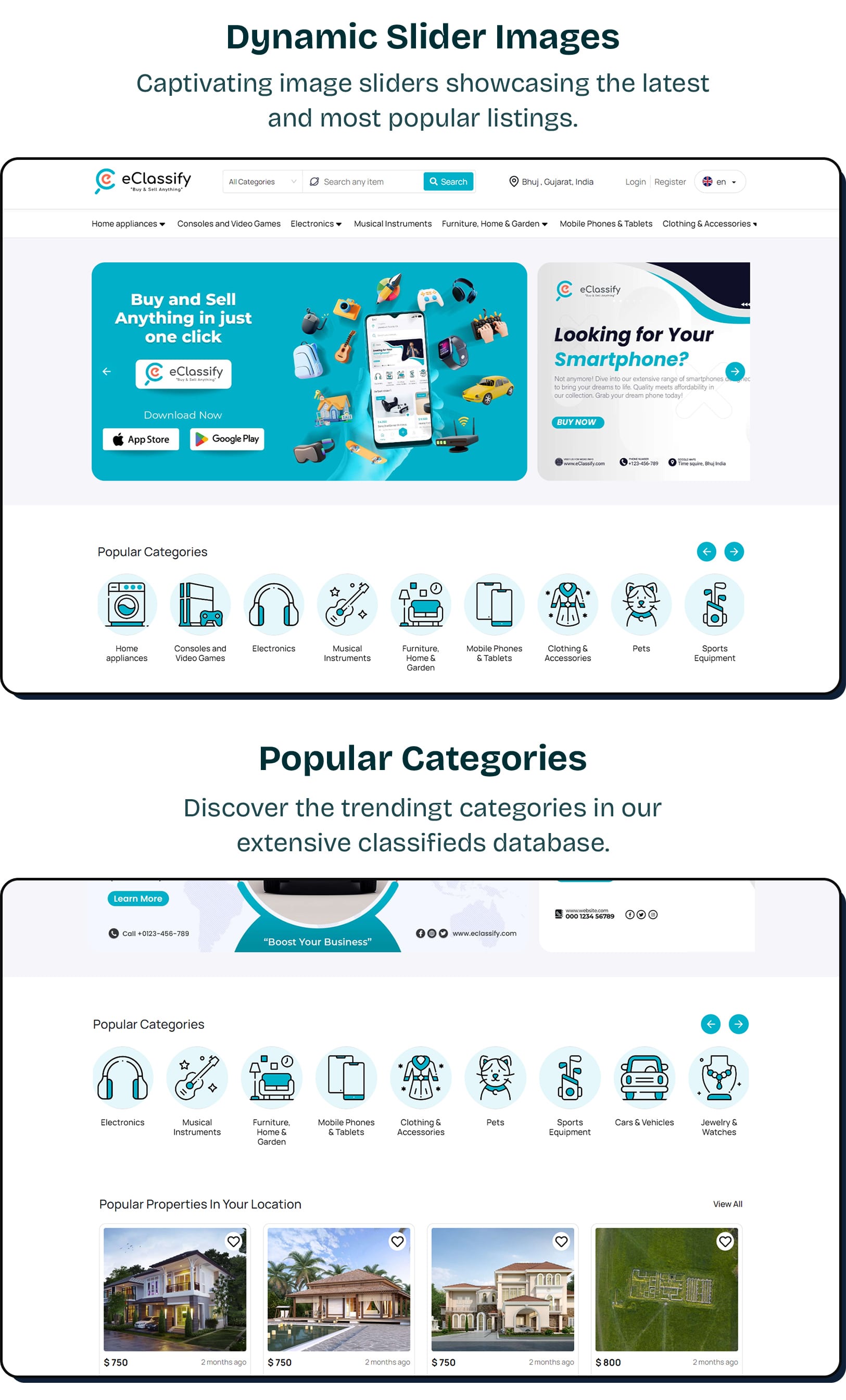 eClassify - Classified Buy and Sell Marketplace Flutter App with Laravel Admin Panel - 28