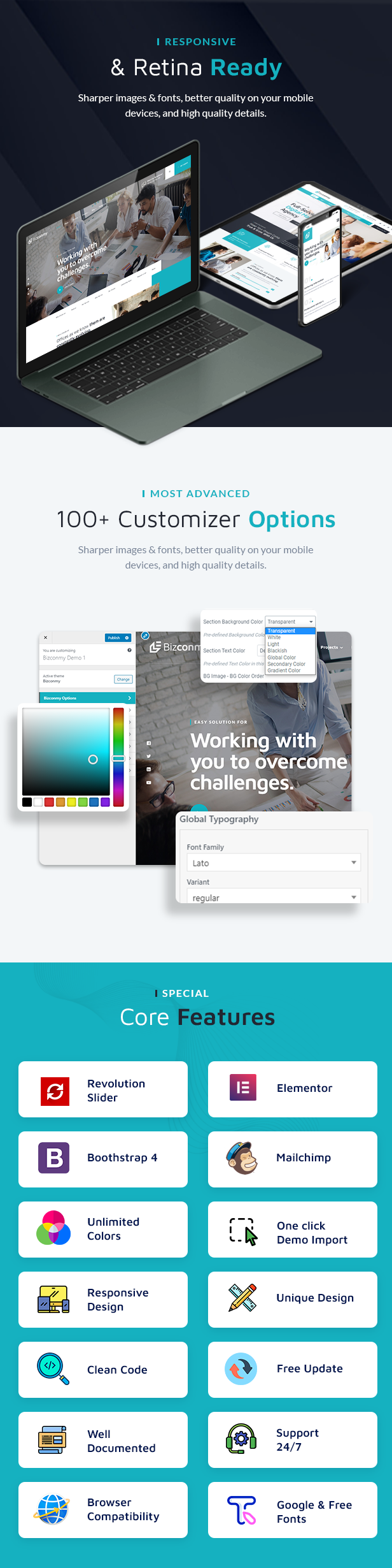 Bizconmy WordPress Theme