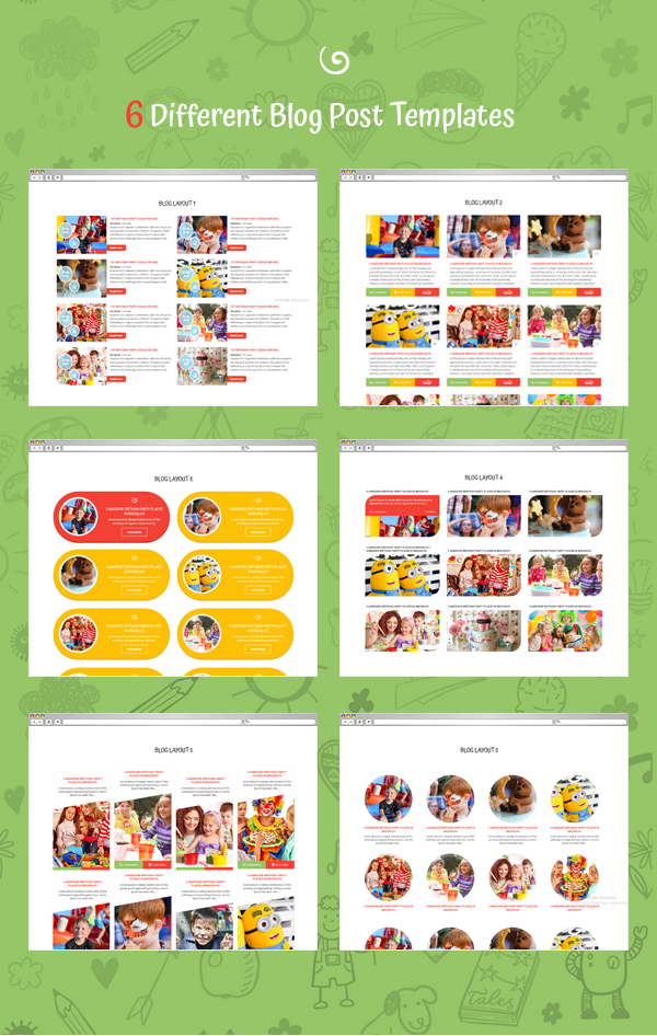 Happy Kiddo - Multipurpose Kids HTML Template - 5