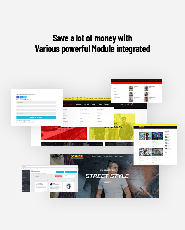 Powerful Prestashop Module Integrated