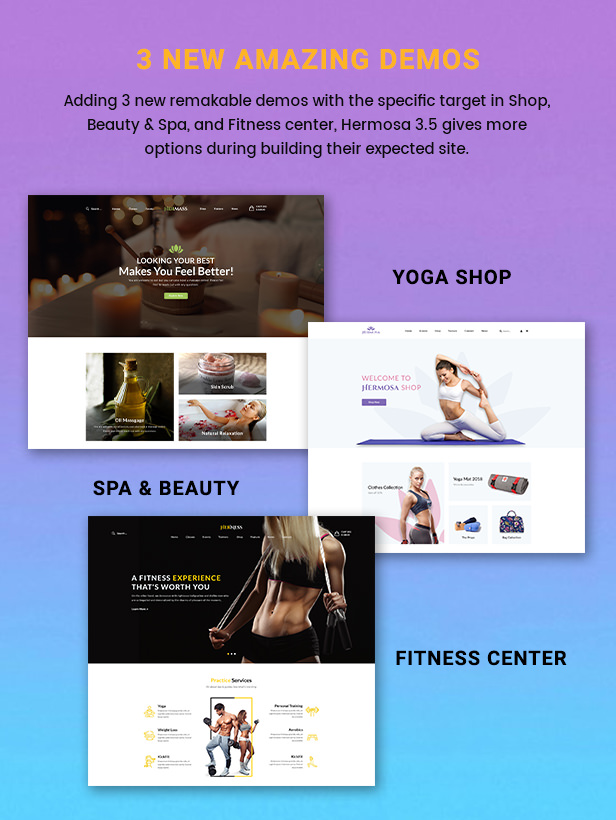 Hermosa - Health Beauty & Yoga WordPress Theme - 2