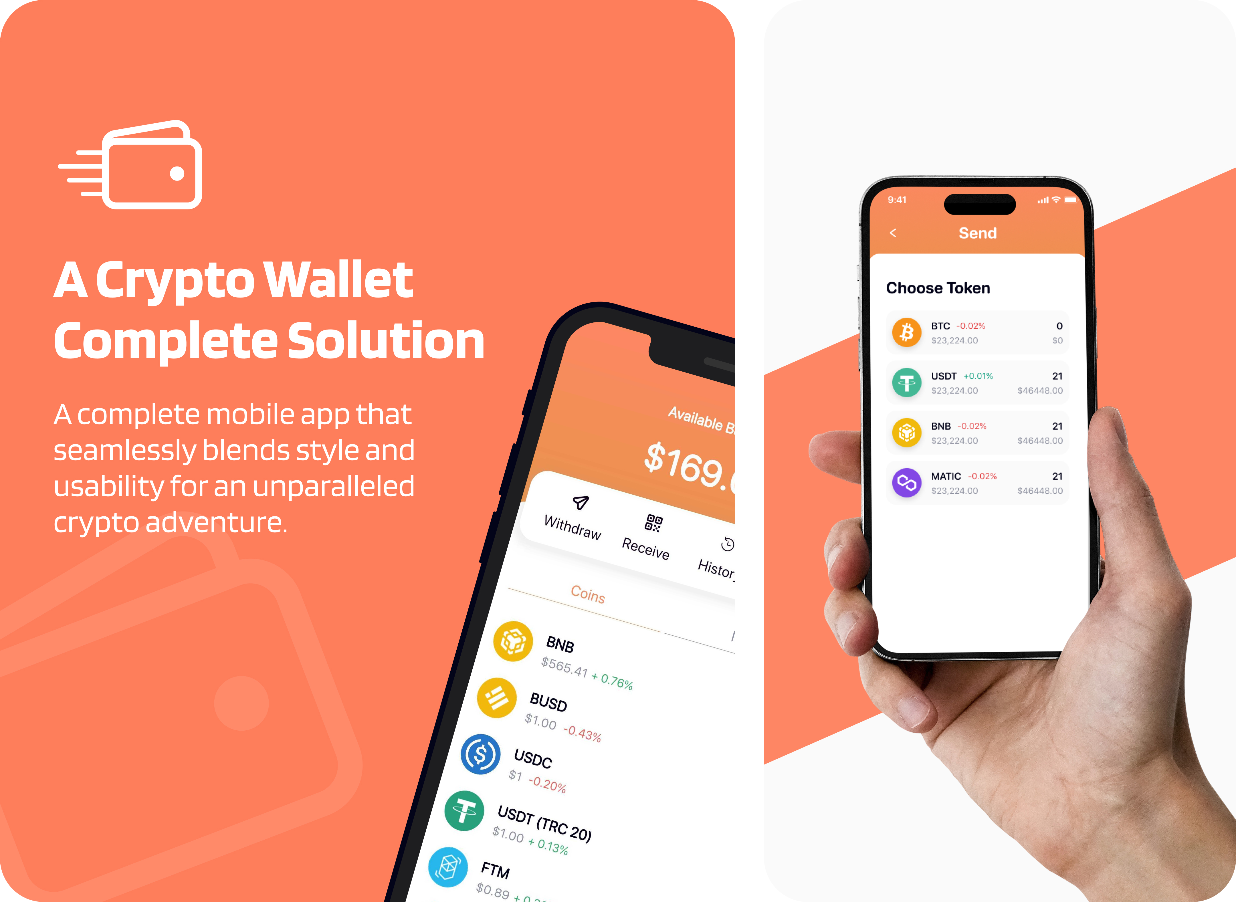 Ultimate Crypto and NFT Wallet Solution: Fully Functional Mobile App with  Admin Panel by blockyfy