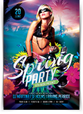 Spring Party Flyer