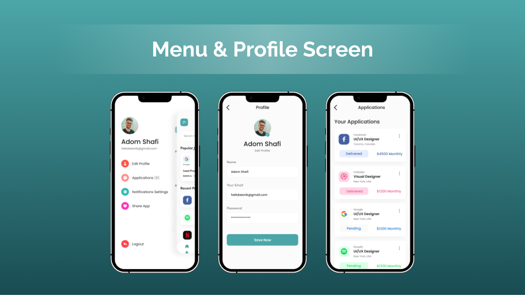 Jobs - Job Finder | Job Seeker | Flutter iOS/Android App Template - 9