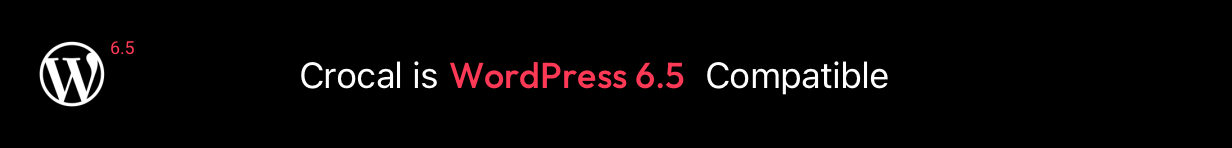 Crocal WordPress 6.5