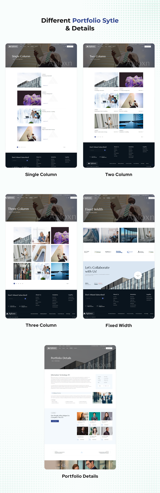 Aploxn - Business Consulting React Next.js Template - 5