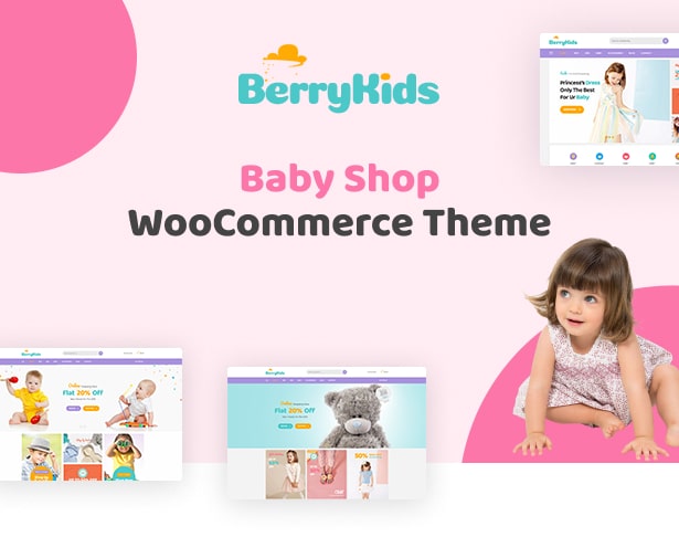 BerryKid Baby Store WordPress Theme Elementor