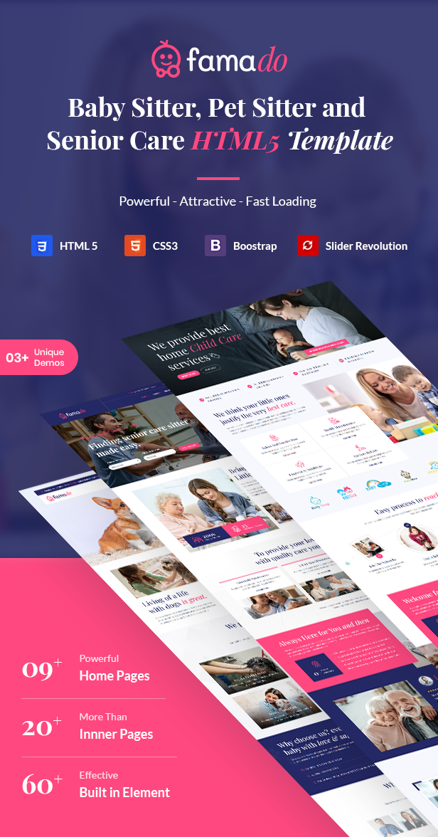 Multiple Care Services HTML Template