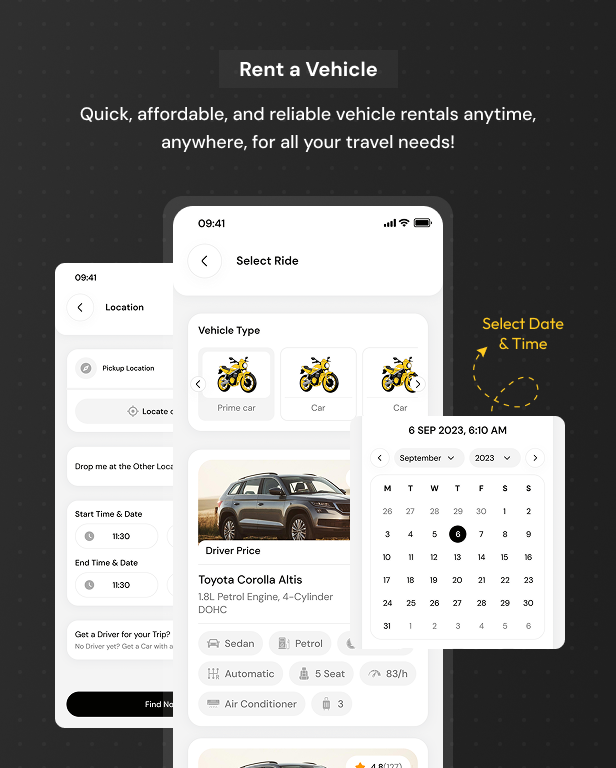 GoCab | Full Solution Taxi Cab Booking with Laravel and React Native