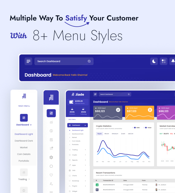 Jiade – CakePHP Crypto Trading Admin Dashboard Template