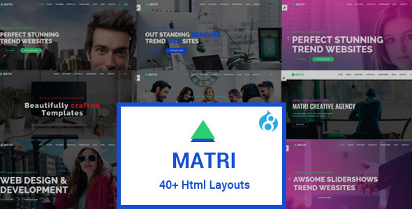 Matri | Responsive Multi-Purpose Drupal 8 Theme