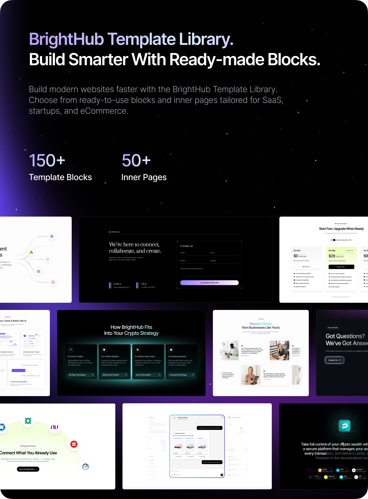 BrightHub - SaaS & Tech Startup WordPress Theme - 14