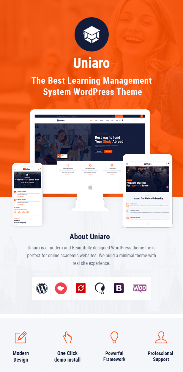 Uniaro WordPress Theme