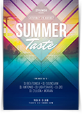 Summer Taste Flyer