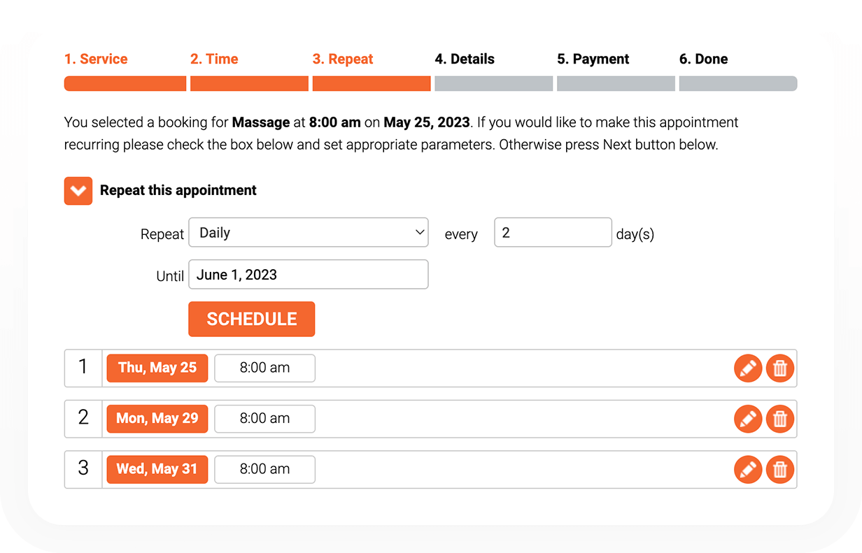 Bookly PRO - Sistema de software de reserva y programación de citas - 303