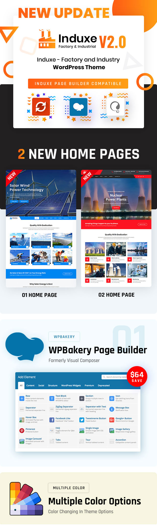 Induxe - Industry & Factory WordPress - 1