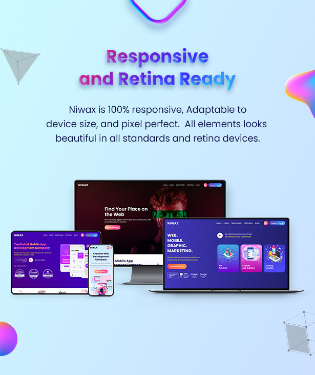 Niwax - Creative Web Design & Digital Marketing Agency HTML Template