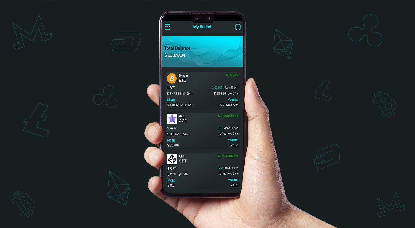 Crypto Wallet UI- Flutter App | Android – iOS by RainInfotech | CodeCanyon