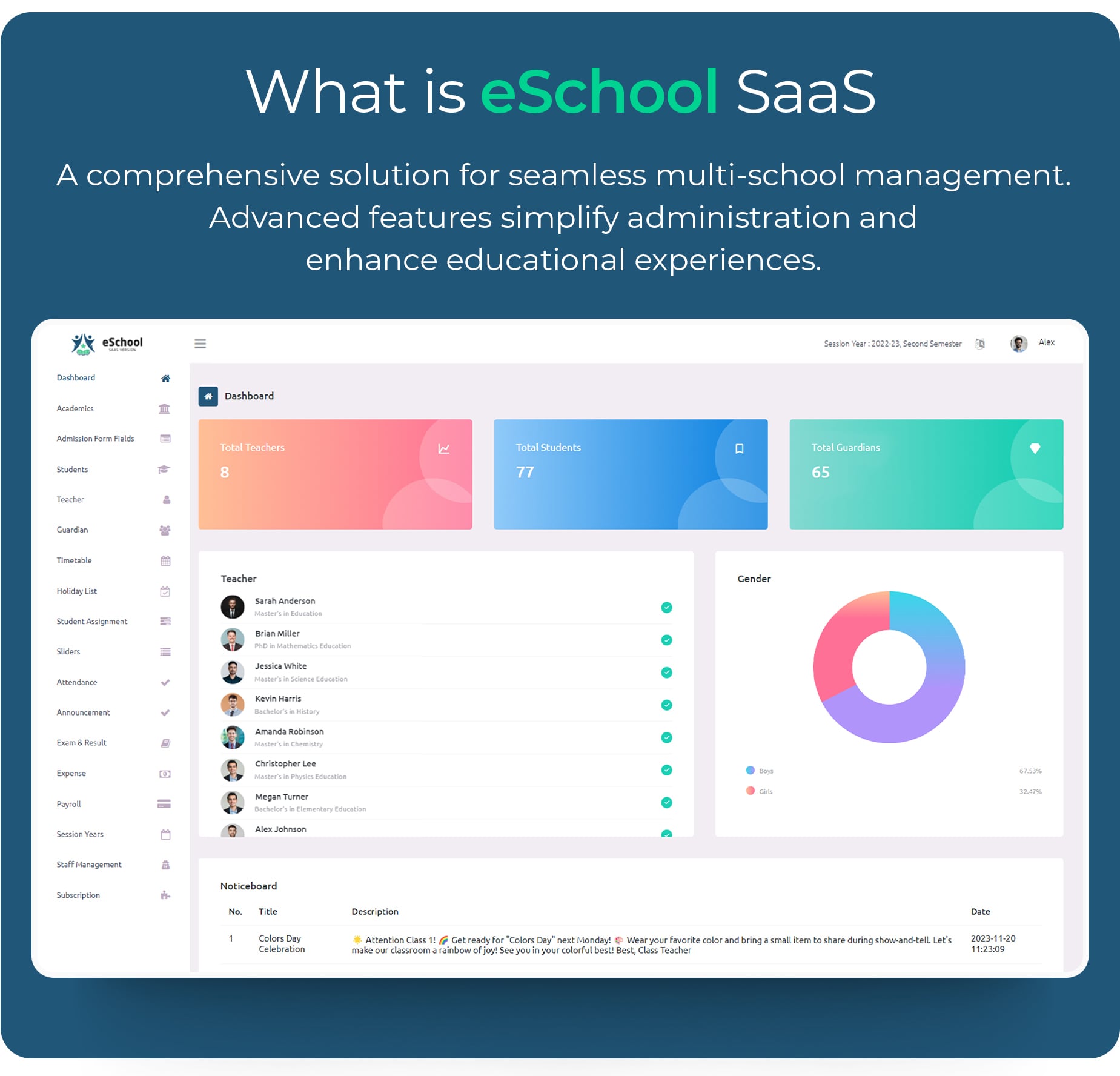 eSchool SaaS - School Management System with Student | Parents Flutter App | Laravel Admin - 6