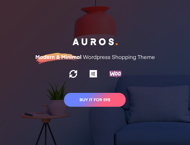 Auros v1.8.0 Furniture Shop Elementor WooCommerce Theme