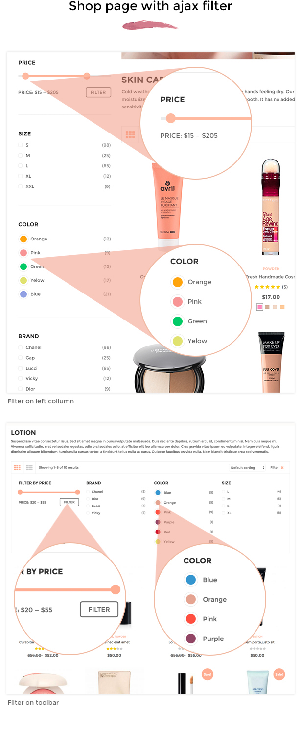 SNS Vicky - Cosmetic WooCommerce WordPress Theme - 8