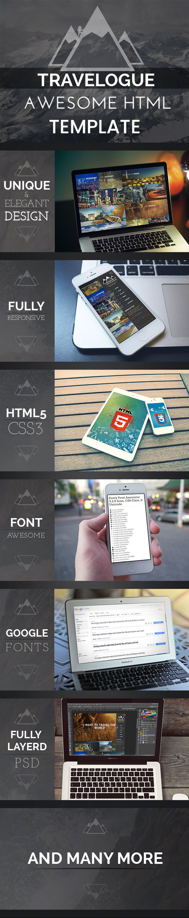 Travelogue - Travel Blog HTML Template - 2