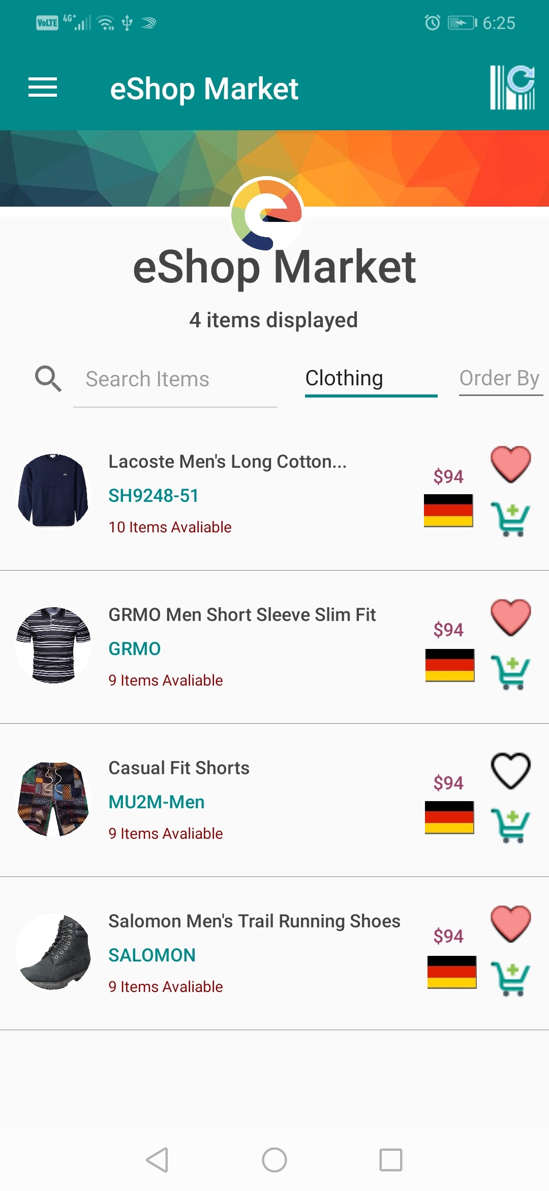 eShop Mobile App, Restful API and Admin Site Using Xamarin Forms and MVC - Full Source Code - 2