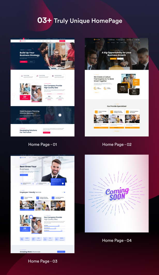 consulter joomla 4 template