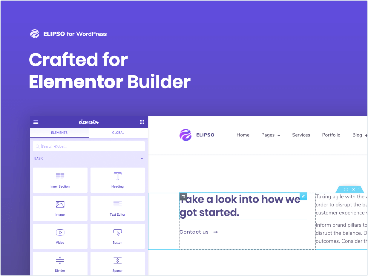 Crafted for Elementor Builder