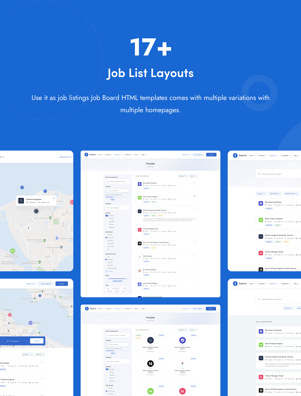 Superio - Job Board react nextjs Template - 5