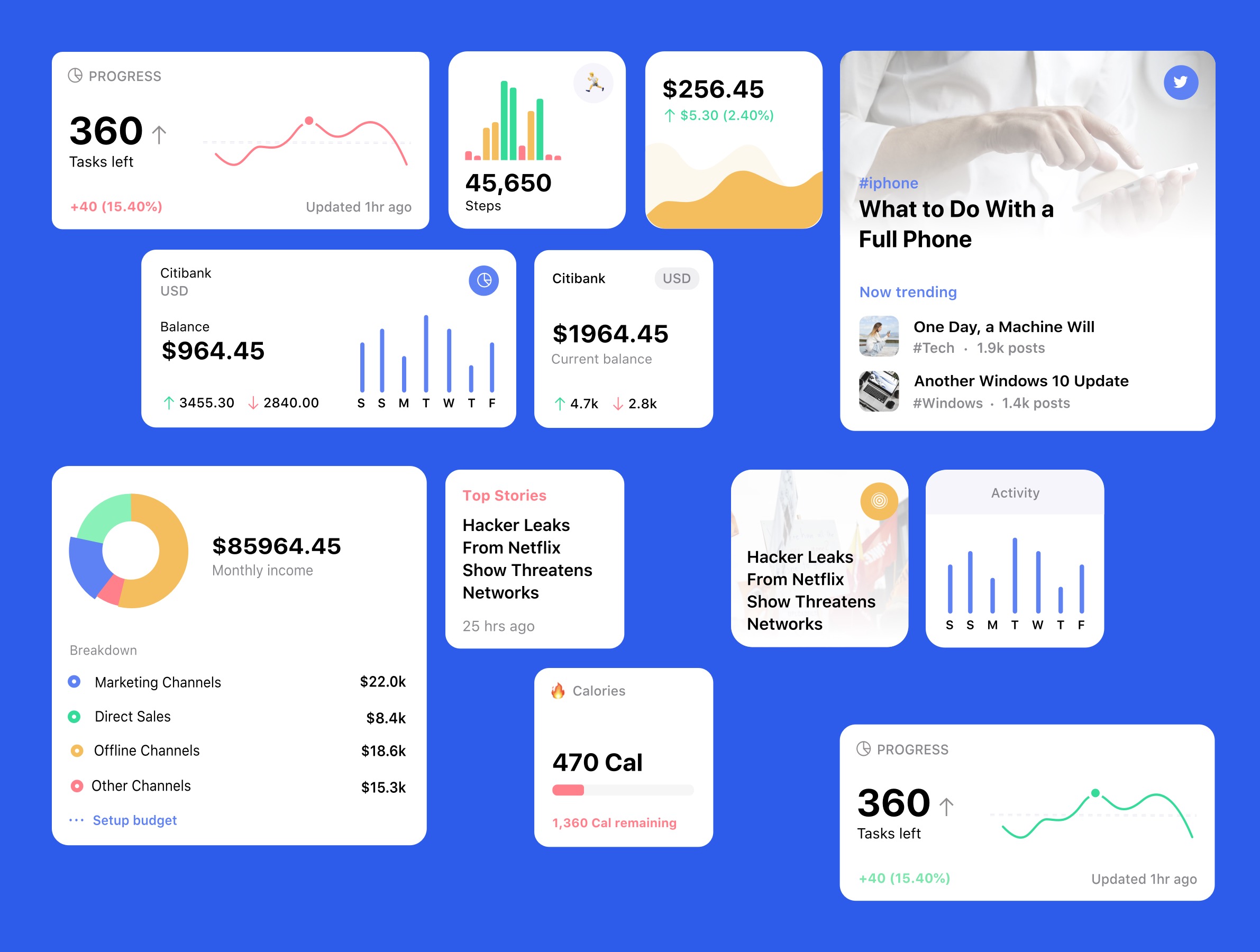 Widgefy - iOS Home Screen Widgets Pack - 9