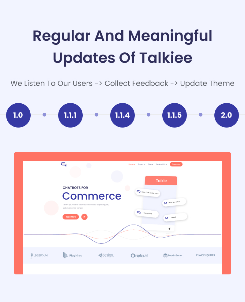 Talkie - Chatbot and Tech Startup WordPress Theme - 18