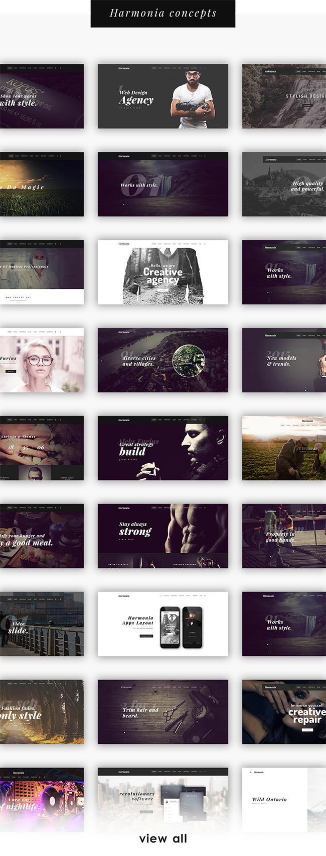 Harmonia - Creative Multi-Purpose WordPress Theme