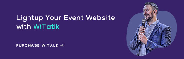 WiTalk Event WordPress Theme Purchase