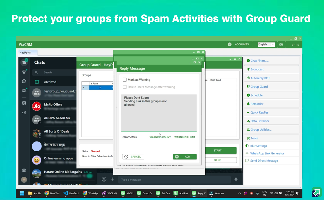 WaCRM - Multi-Account WhatsApp CRM - 19