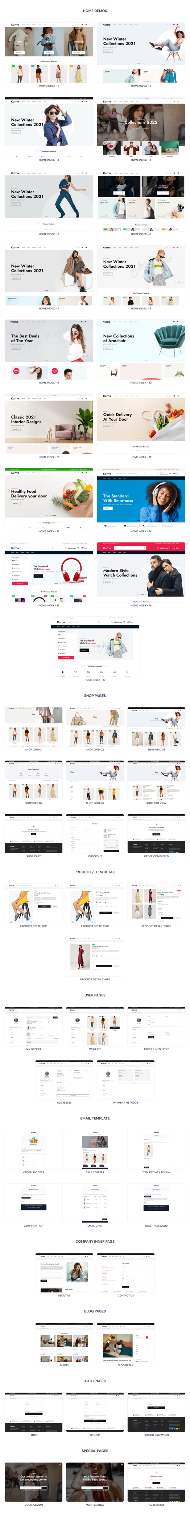 Kumo - Angular Multipurpose Fashion & eCommerce Template - 13