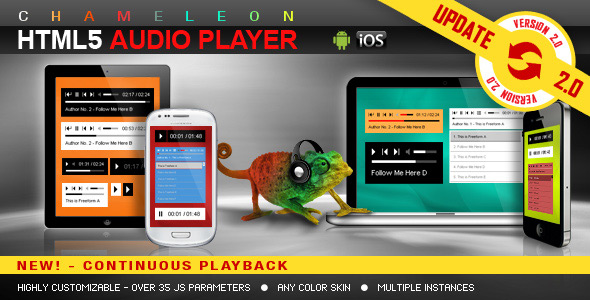 HTML5 Responsive Audio Players Bundle by LambertGroup | CodeCanyon