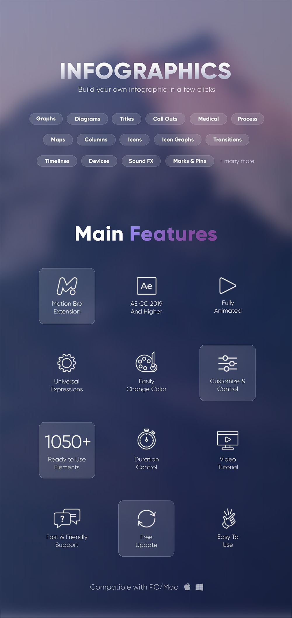 after effects infographics template free download