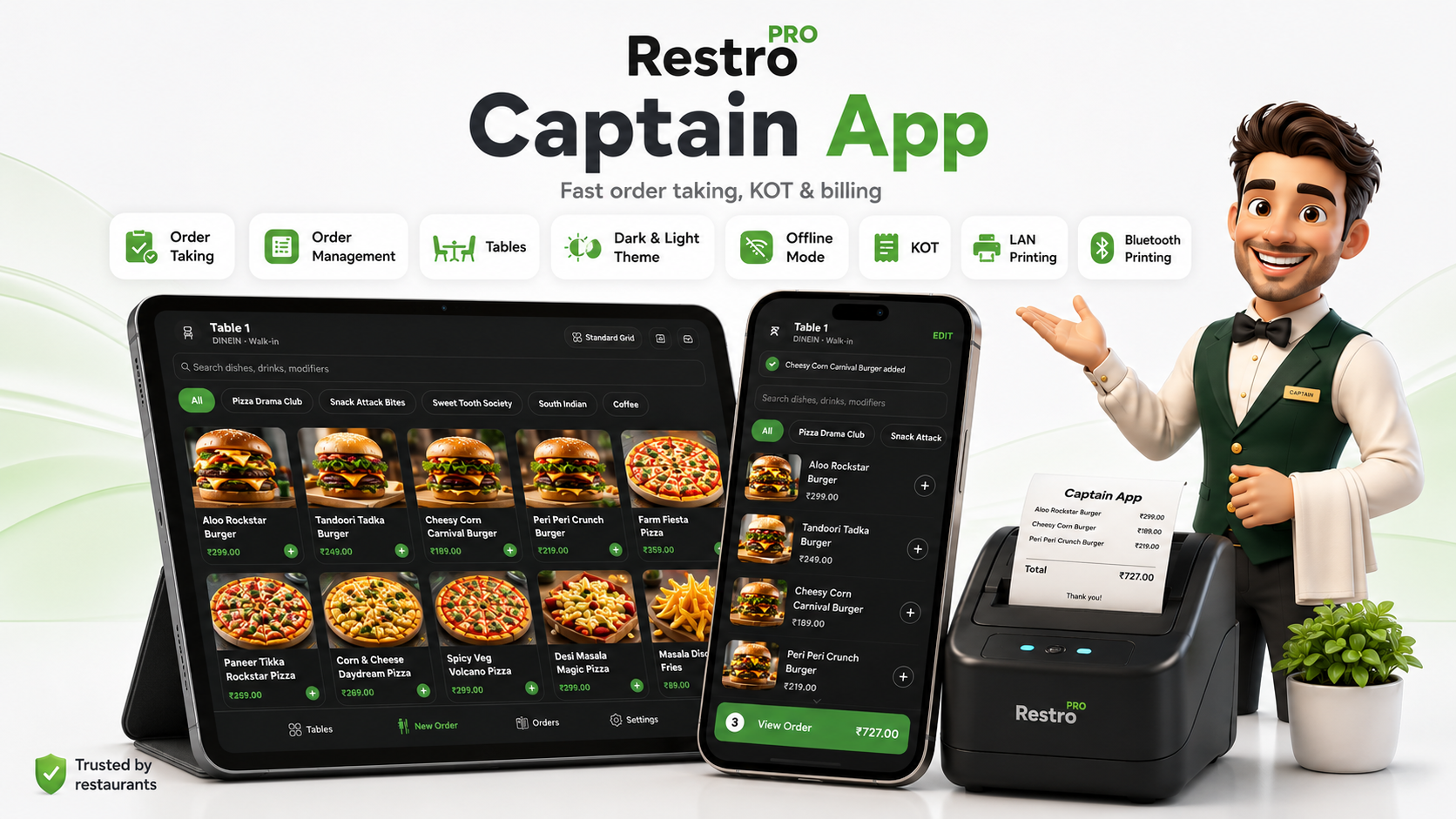 RestroPro SaaS - Restaurant POS Software React Node.js Script - 1