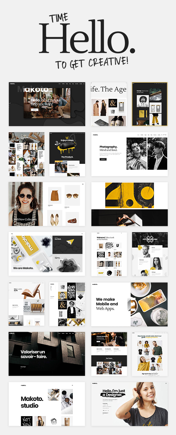 Makoto - Creative Multipurpose Theme - 1
