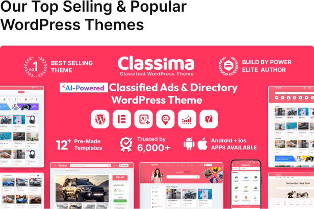 Classified ads WordPress Theme