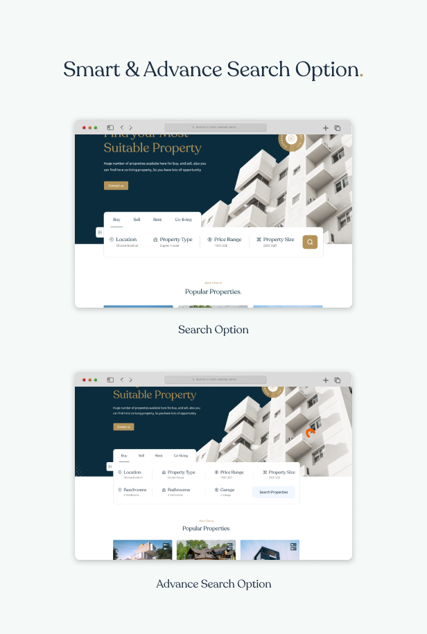 Realtor & Real Estate Website Template