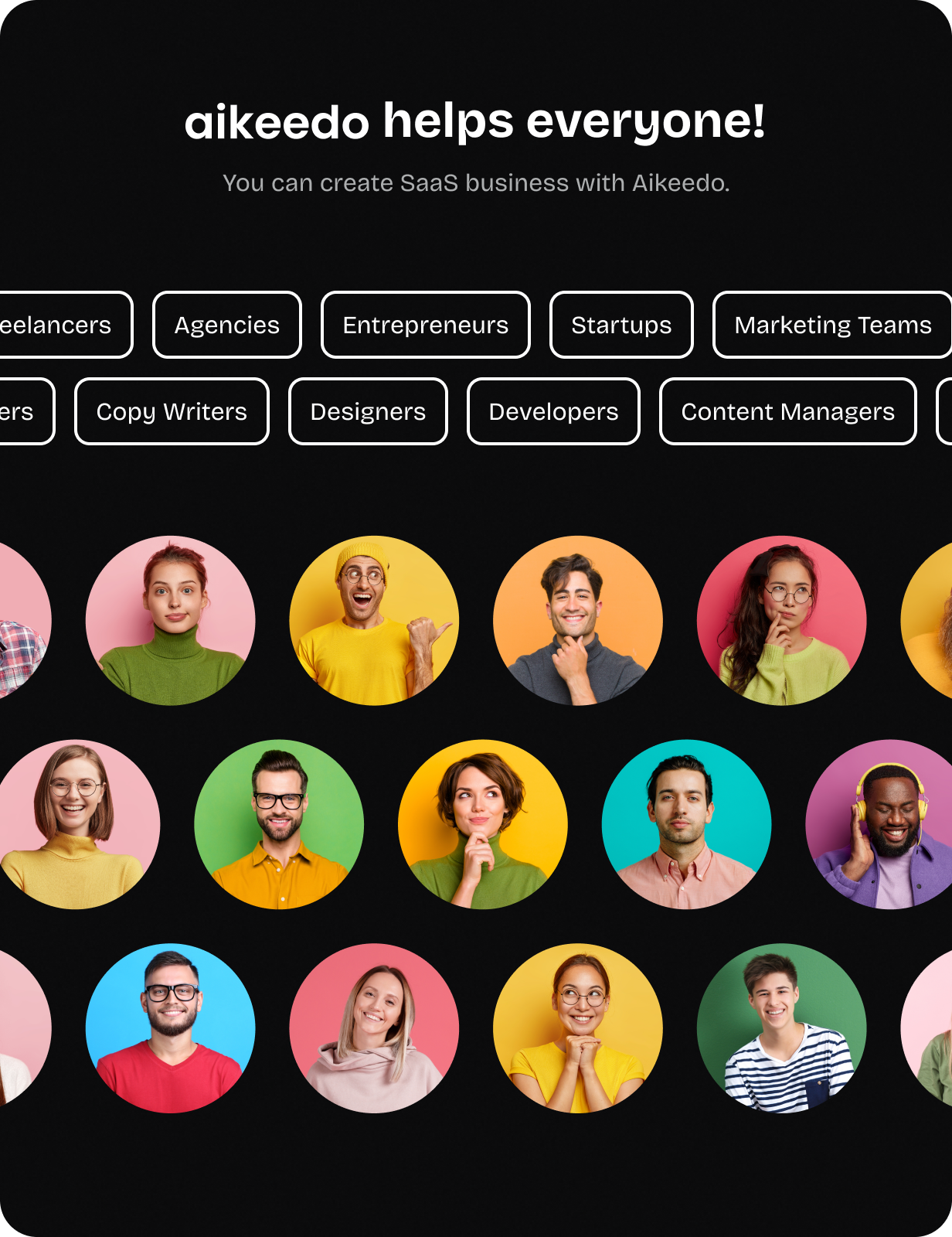 aikeedo helps everyone @heyaikeedo #aikeedo